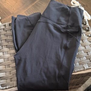 Fabletics Black High-Waist Leggings 7/8 length